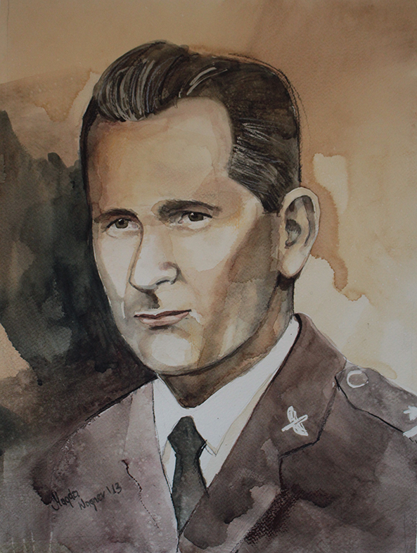 na służbie (akwarela z kredką) na służbie (akwarela z kredką)